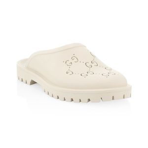 Gucci Elea Rubber GG Mules